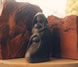 Madonna con Bambino. Terracotta.
